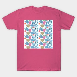Spring flower garden 3 (MD23SPR005d) T-Shirt
